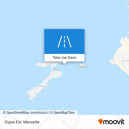 Digue Est map