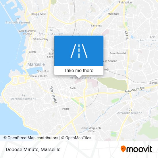 Dépose Minute map