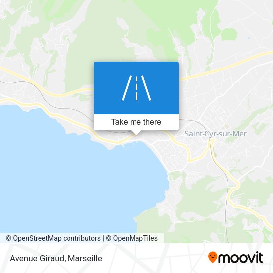 Avenue Giraud map