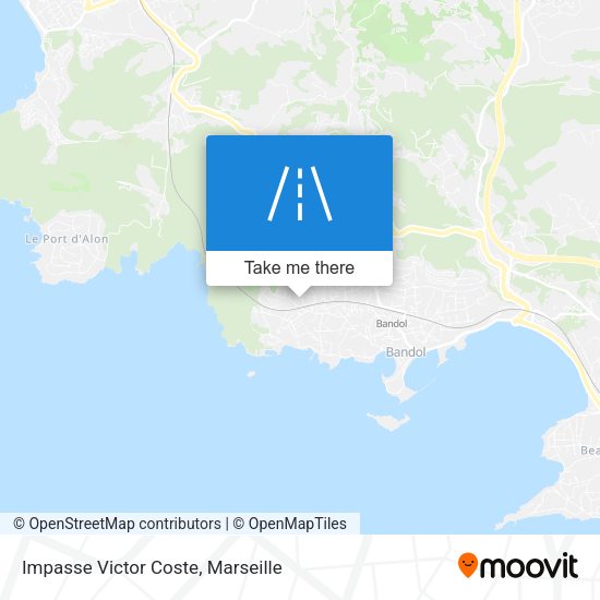 Impasse Victor Coste map