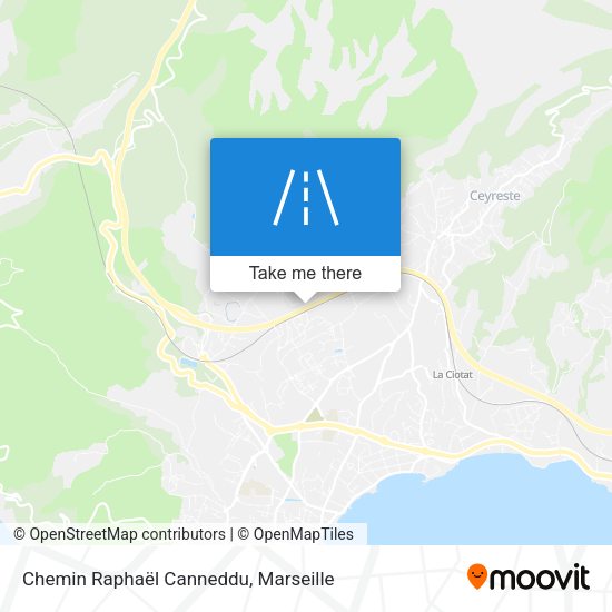 Chemin Raphaël Canneddu map