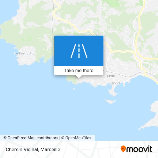 Chemin Vicinal map