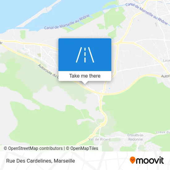 Rue Des Cardelines map