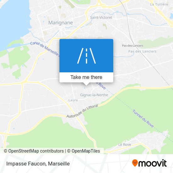 Impasse Faucon map