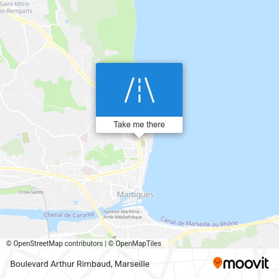 Boulevard Arthur Rimbaud map