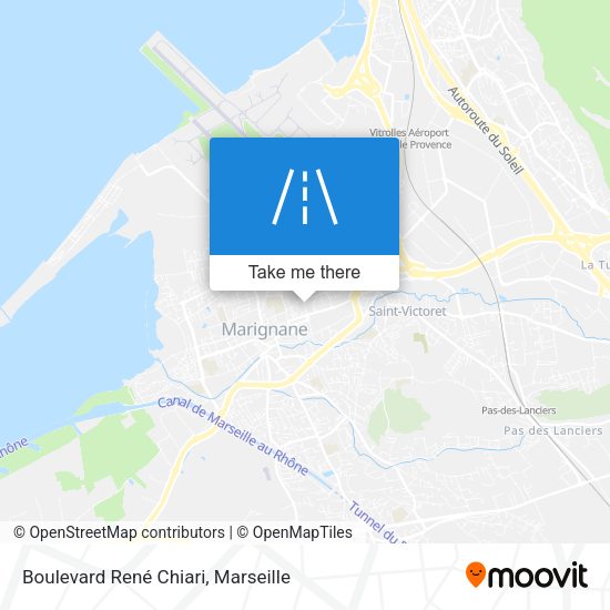 Boulevard René Chiari map