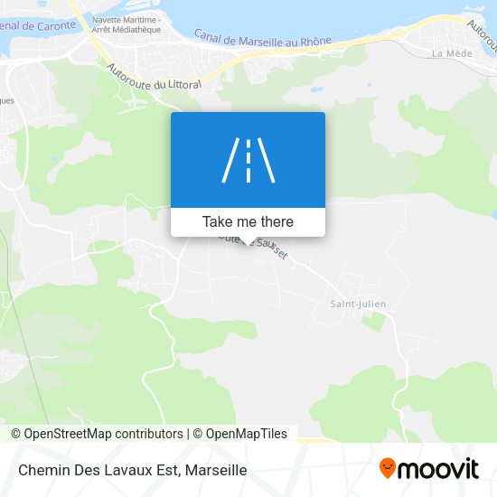 Chemin Des Lavaux Est map