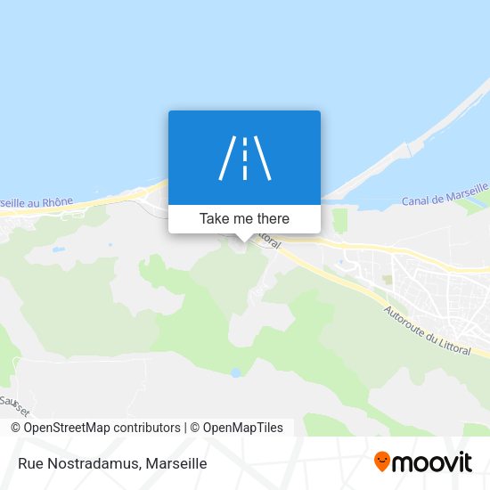 Rue Nostradamus map