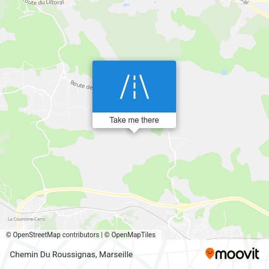 Chemin Du Roussignas map