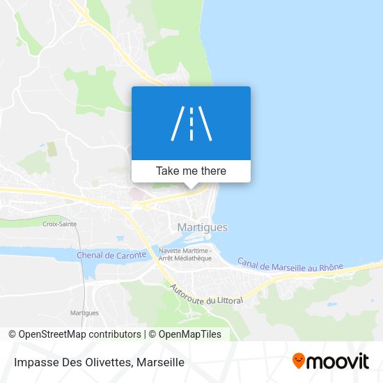 Impasse Des Olivettes map