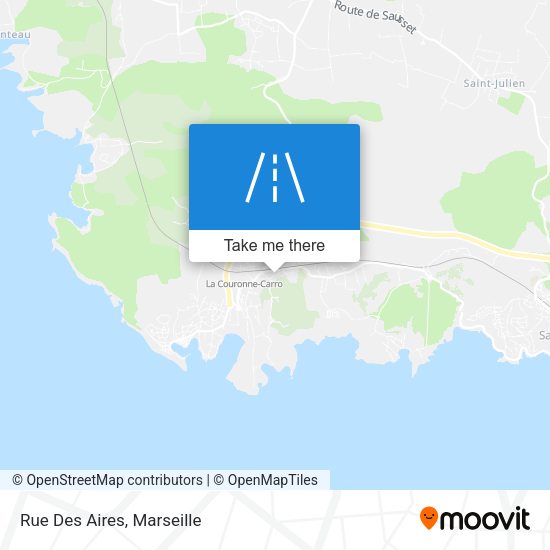 Rue Des Aires map