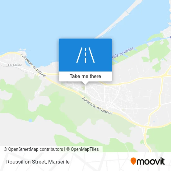 Rue Du Roussillon map