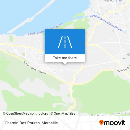 Chemin Des Roures map