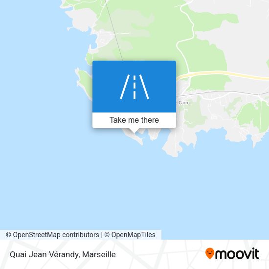 Quai Jean Vérandy map