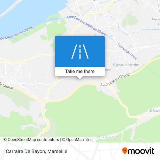 Carraire De Bayon map