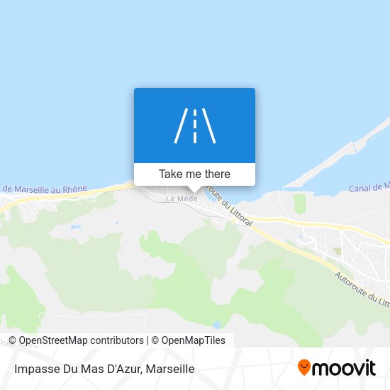 Impasse Du Mas D'Azur map
