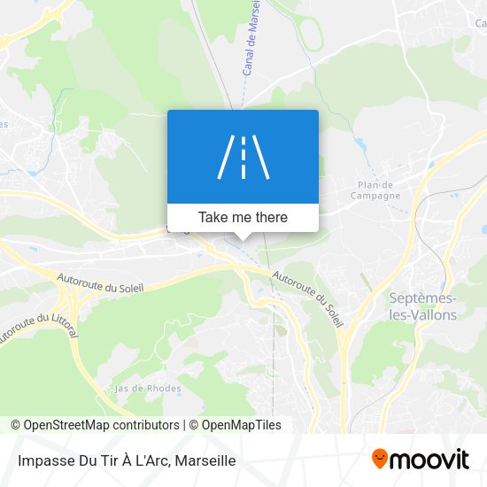 Impasse Du Tir À L'Arc map