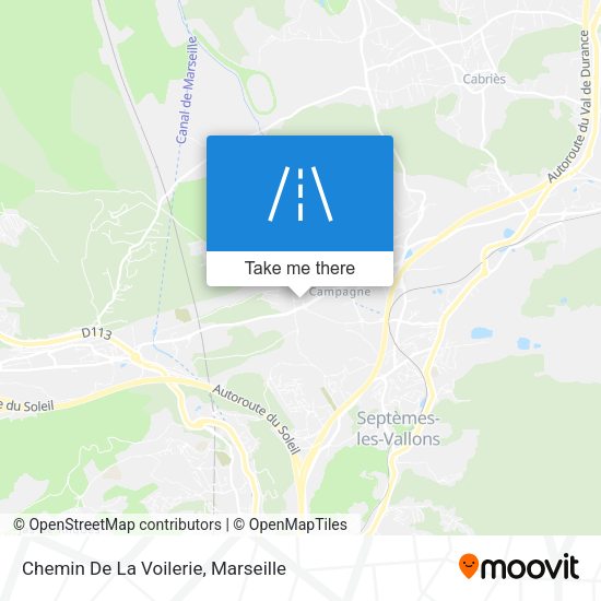 Chemin De La Voilerie map