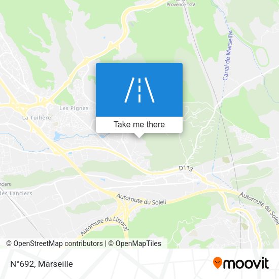N°692 map