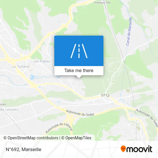 N°692 map