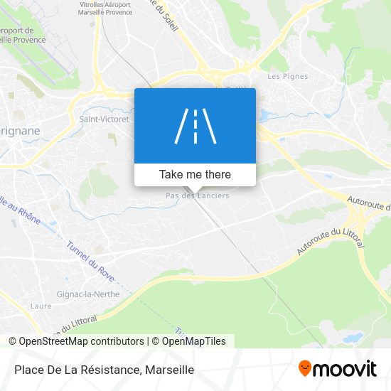 Place De La Résistance map