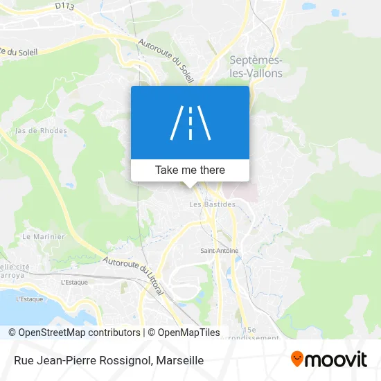 Rue Jean-Pierre Rossignol map