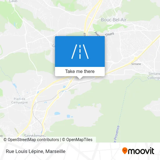 Rue Louis Lépine map