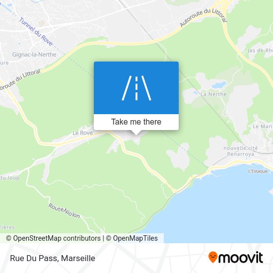 Rue Du Pass map