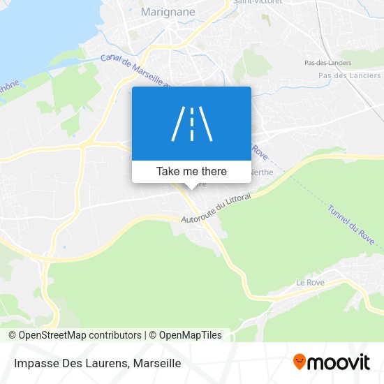 Impasse Des Laurens map