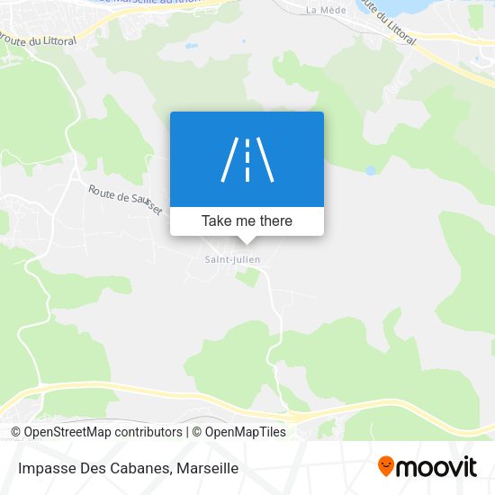 Impasse Des Cabanes map