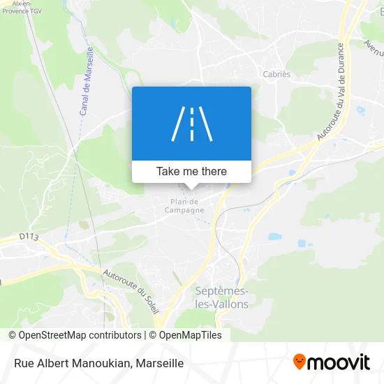 Rue Albert Manoukian map