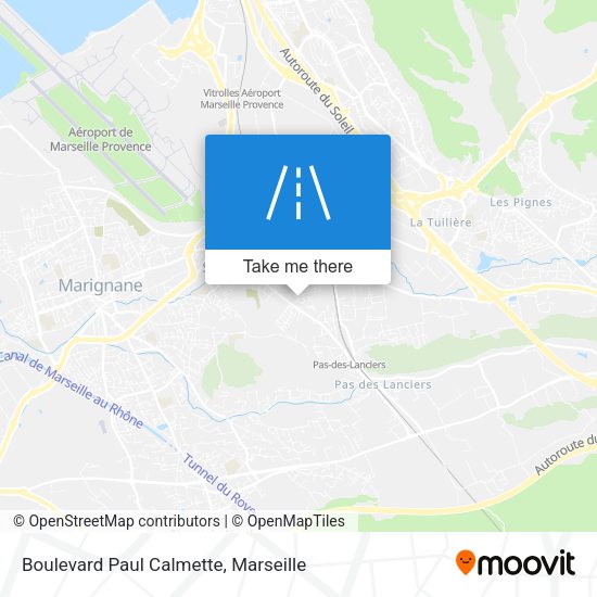 Boulevard Paul Calmette map