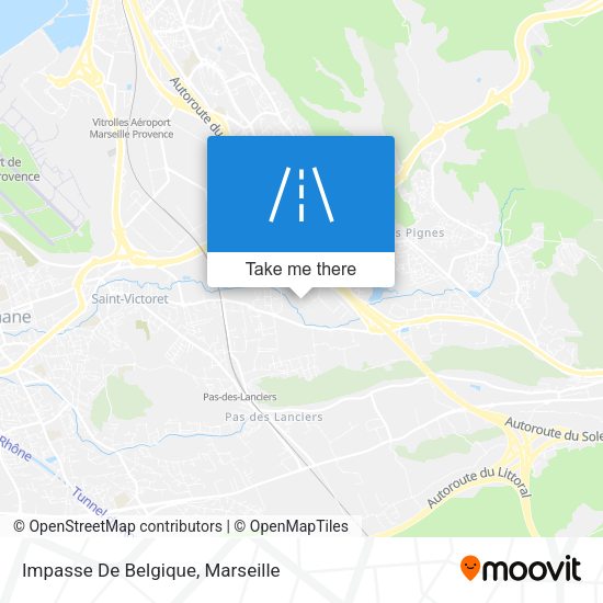 Impasse De Belgique map