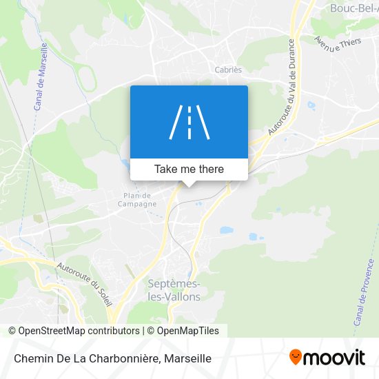 Chemin De La Charbonnière map