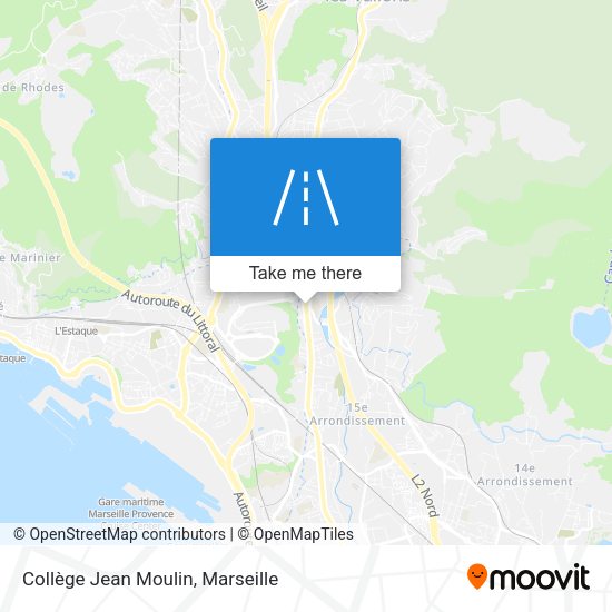 Collège Jean Moulin map