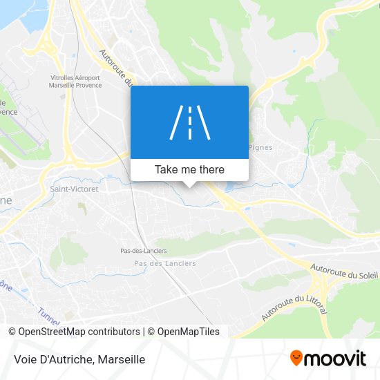 Voie D'Autriche map