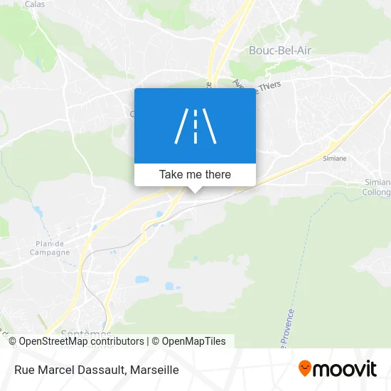 Rue Marcel Dassault map