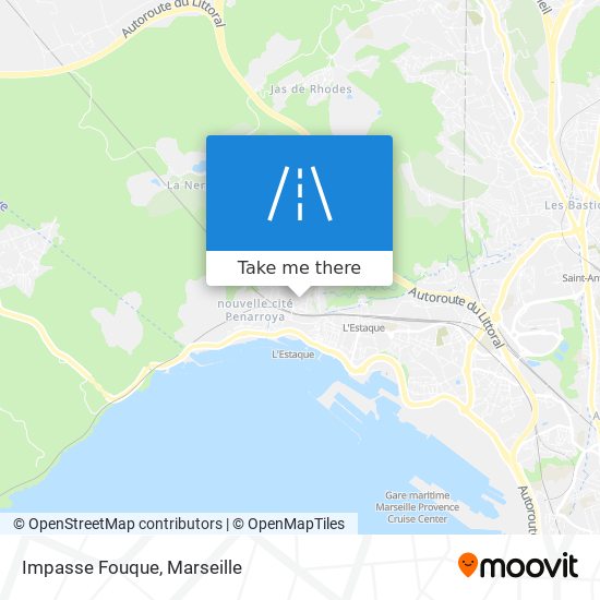 Impasse Fouque map