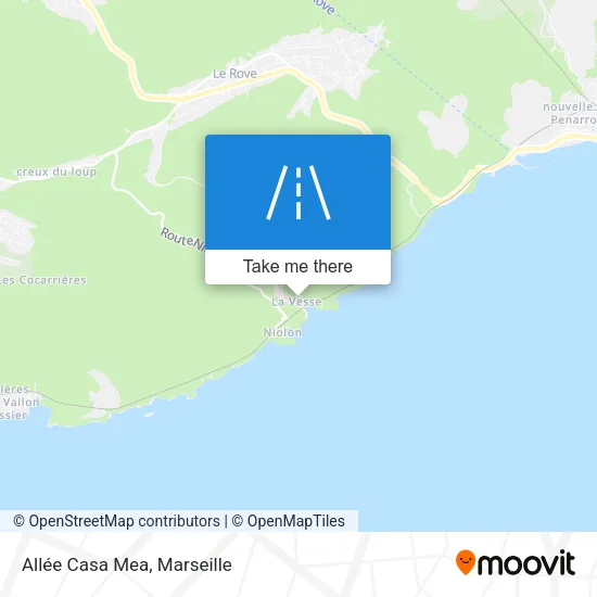 Allée Casa Mea map