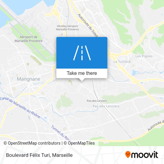 Boulevard Félix Turi map