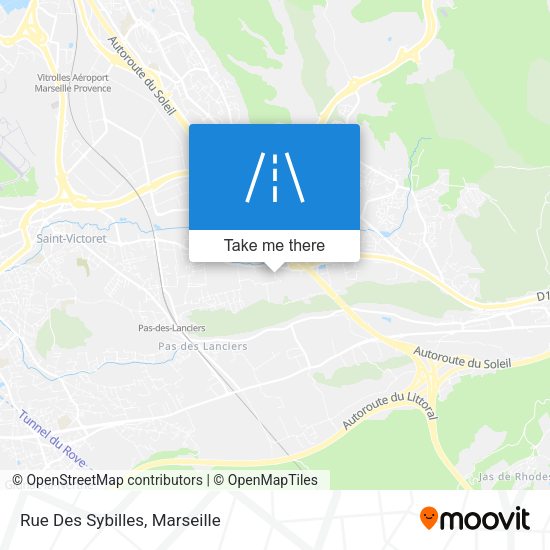Rue Des Sybilles map