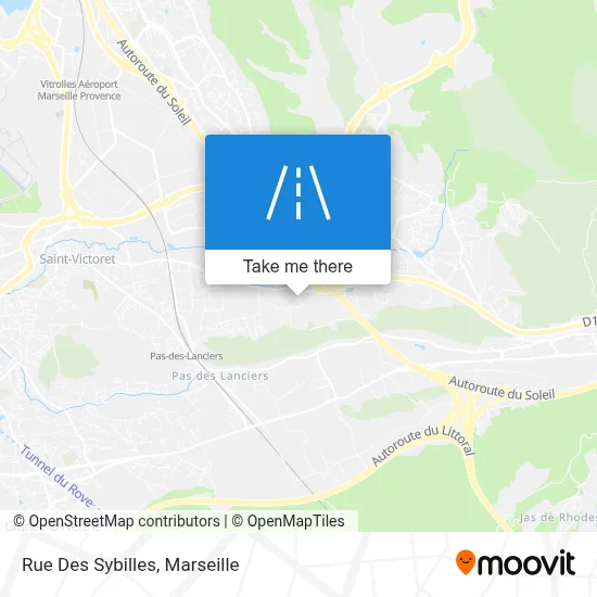 Rue Des Sybilles map