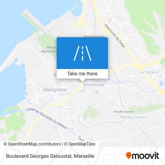 Boulevard Georges Deloustal map