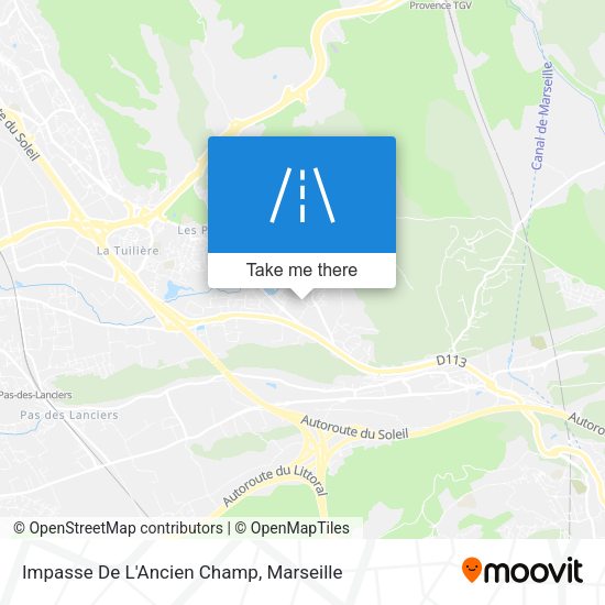 Impasse De L'Ancien Champ map