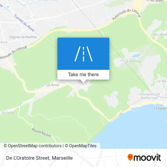 Rue De L'Oratoire map