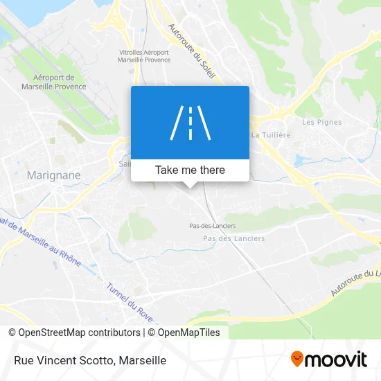 Rue Vincent Scotto map