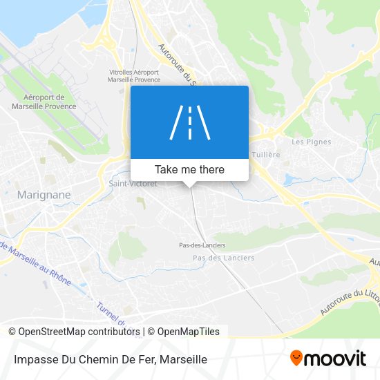 Impasse Du Chemin De Fer map