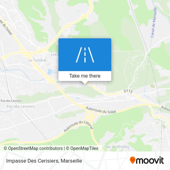 Impasse Des Cerisiers map