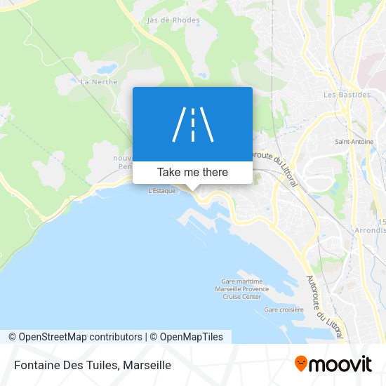 Fontaine Des Tuiles map
