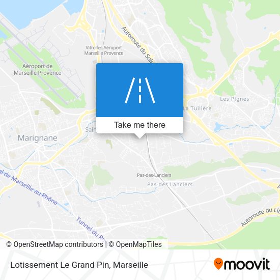 Lotissement Le Grand Pin map